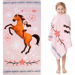 image:imageFranco Kids Super Soft Cotton BathPoolBeach Towel 58 In x 28 In Hot WheelsSpirit Riding Free