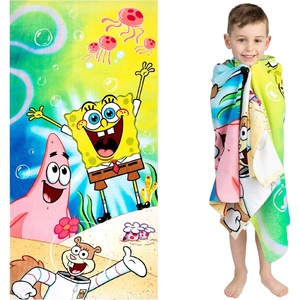 image:imageFranco Kids Super Soft Cotton BathPoolBeach Towel 58 In x 28 In Hot WheelsSpongebob Squarepants