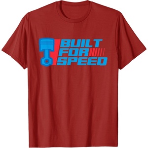 image:imageHot Wheels  Built for Speed 68 TShirtCranberry Red