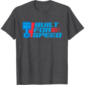 image:imageHot Wheels  Built for Speed 68 TShirtDark Heather Grey