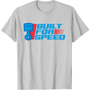 image:imageHot Wheels  Built for Speed 68 TShirtSilver Grey
