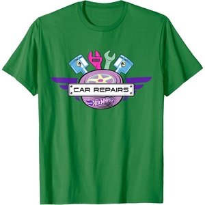 image:imageHot Wheels  Car Repairs TShirtKelly Green