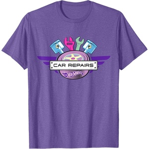 image:imageHot Wheels  Car Repairs TShirtPurple Heather