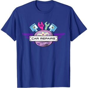image:imageHot Wheels  Car Repairs TShirtRoyal Blue