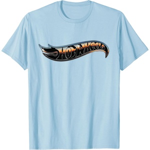 image:imageHot Wheels  Chrome Logo TShirtBaby Blue