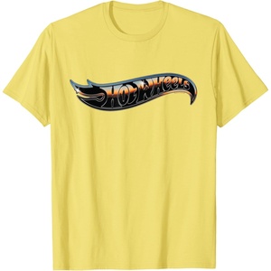 image:imageHot Wheels  Chrome Logo TShirtLemon Yellow
