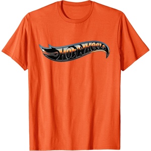 image:imageHot Wheels  Chrome Logo TShirtOrange