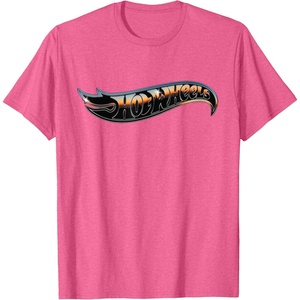 image:imageHot Wheels  Chrome Logo TShirtPink Heather