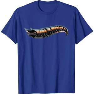 image:imageHot Wheels  Chrome Logo TShirtRoyal Blue