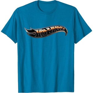 image:imageHot Wheels  Chrome Logo TShirtSapphire Blue