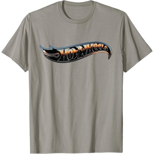 image:imageHot Wheels  Chrome Logo TShirtSlate Grey