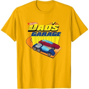 image:imageHot Wheels  Fathers Day Dads Garage TShirtGolden Yellow