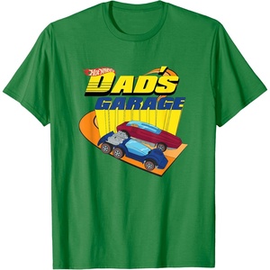 image:imageHot Wheels  Fathers Day Dads Garage TShirtKelly Green