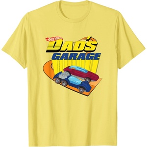 image:imageHot Wheels  Fathers Day Dads Garage TShirtLemon Yellow