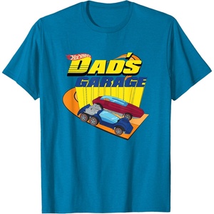 image:imageHot Wheels  Fathers Day Dads Garage TShirtSapphire Blue
