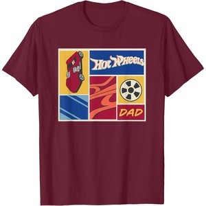 image:imageHot Wheels  Fathers Day Hot Wheels Dad TShirtBurgundy