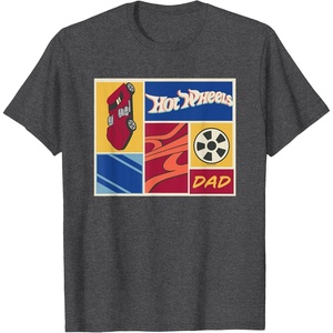 image:imageHot Wheels  Fathers Day Hot Wheels Dad TShirtDark Heather Grey