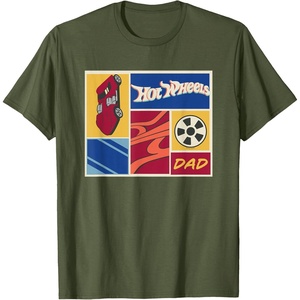 image:imageHot Wheels  Fathers Day Hot Wheels Dad TShirtOlive Green