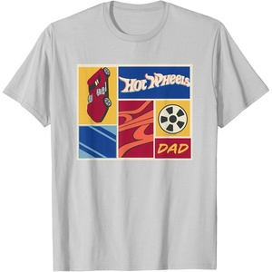 image:imageHot Wheels  Fathers Day Hot Wheels Dad TShirtSilver Grey