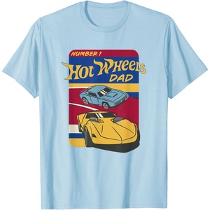 image:imageHot Wheels  Fathers Day Number 1 Dad TShirtBaby Blue