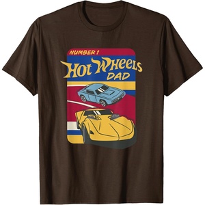 image:imageHot Wheels  Fathers Day Number 1 Dad TShirtBrown