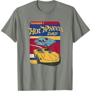 image:imageHot Wheels  Fathers Day Number 1 Dad TShirtOlive Heather