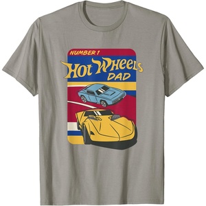 image:imageHot Wheels  Fathers Day Number 1 Dad TShirtSlate Grey