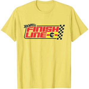 image:imageHot Wheels  Finish Line TShirtLemon Yellow