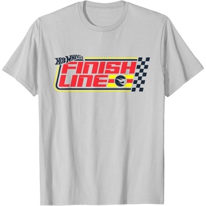 image:imageHot Wheels  Finish Line TShirtSilver Grey