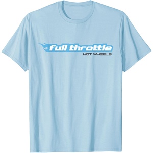 image:imageHot Wheels  Full Throttle Hot Wheels TShirtBaby Blue