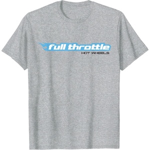 image:imageHot Wheels  Full Throttle Hot Wheels TShirtHeather Grey