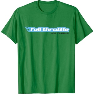 image:imageHot Wheels  Full Throttle Hot Wheels TShirtKelly Green