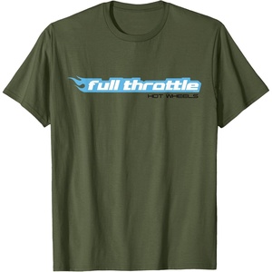 image:imageHot Wheels  Full Throttle Hot Wheels TShirtOlive Green