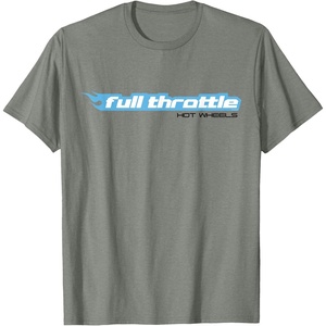 image:imageHot Wheels  Full Throttle Hot Wheels TShirtOlive Heather