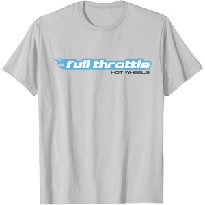 image:imageHot Wheels  Full Throttle Hot Wheels TShirtSilver Grey