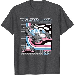 image:imageHot Wheels  Full Throttle TShirtDark Heather Grey