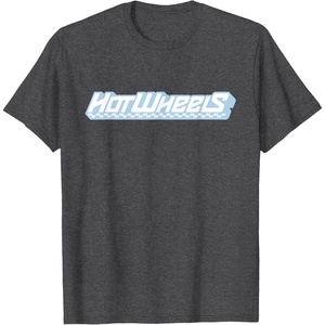image:imageHot Wheels  Grand Prix Logo TShirtDark Heather Grey