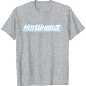 image:imageHot Wheels  Grand Prix Logo TShirtHeather Grey