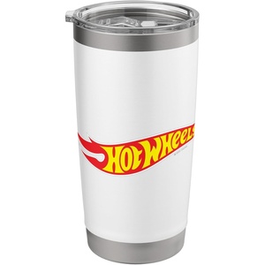 image:imageHot Wheels  Hot Wheels Logo Stainless Steel Insulated TumblerWhite