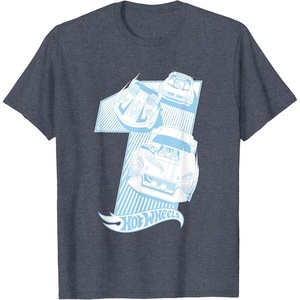 image:imageHot Wheels  Number One TShirtHeather Blue