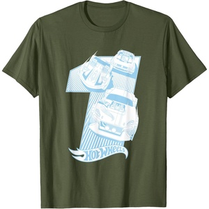 image:imageHot Wheels  Number One TShirtOlive Green