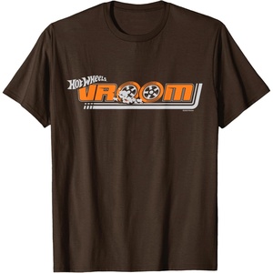 image:imageHot Wheels  Orange Vroom TShirtBrown