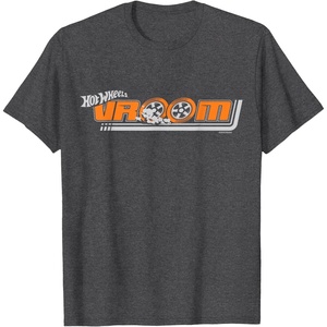 image:imageHot Wheels  Orange Vroom TShirtDark Heather Grey
