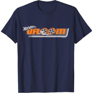 image:imageHot Wheels  Orange Vroom TShirtNavy Blue