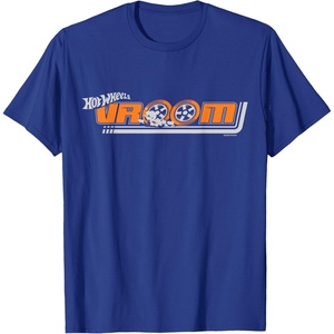 image:imageHot Wheels  Orange Vroom TShirtRoyal Blue