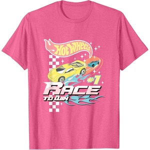 image:imageHot Wheels  Race to Win 1 TShirtPink Heather