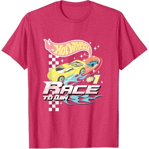 image:imageHot Wheels  Race to Win 1 TShirtRed Heather