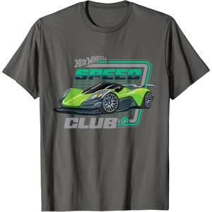 image:imageHot Wheels  Speed Club Full Throttle TShirtAsphalt Grey