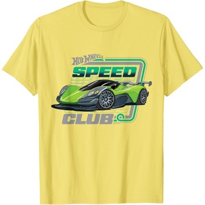 image:imageHot Wheels  Speed Club Full Throttle TShirtLemon Yellow