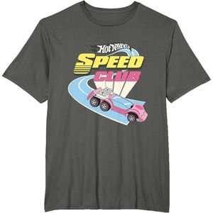 image:imageHot Wheels  Speed Club Retro Vibes TShirtAsphalt Grey